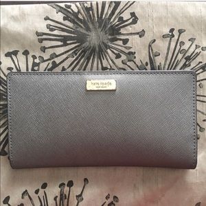 Gray Kate spade wallet